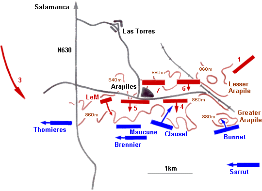 Map of Salamanca, 22k